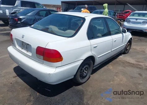 1996 Honda Civic Ex z USA, uszkodzony, nr VIN 2HGEJ8640TH554720